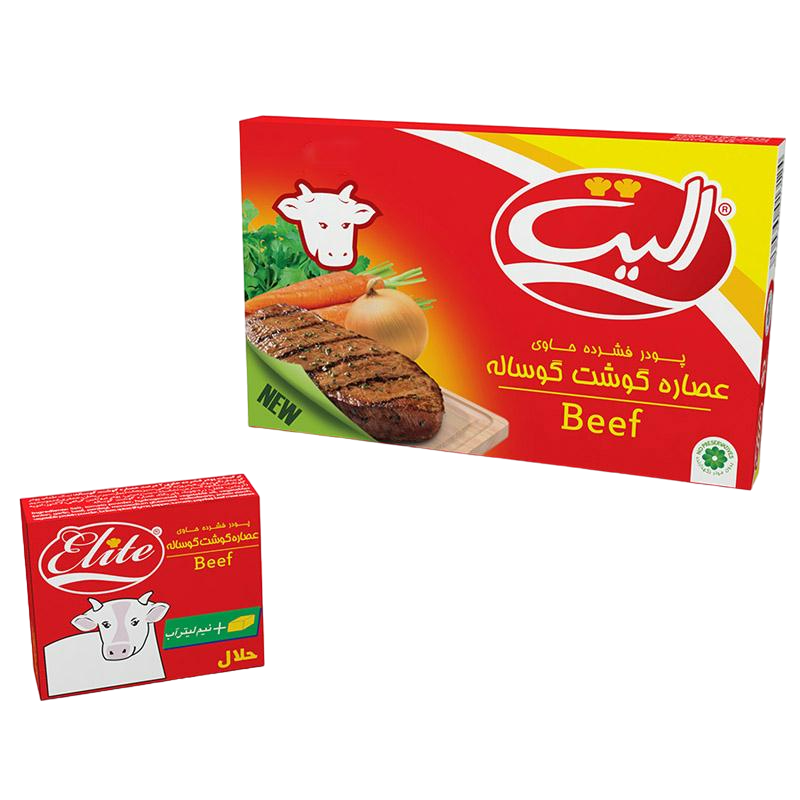 عصاره گوشت گوساله الیت