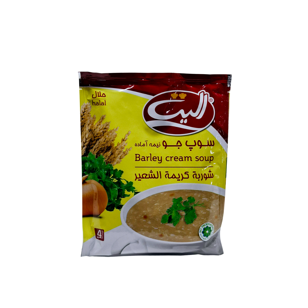 سوپ جو نیمه آماده الیت