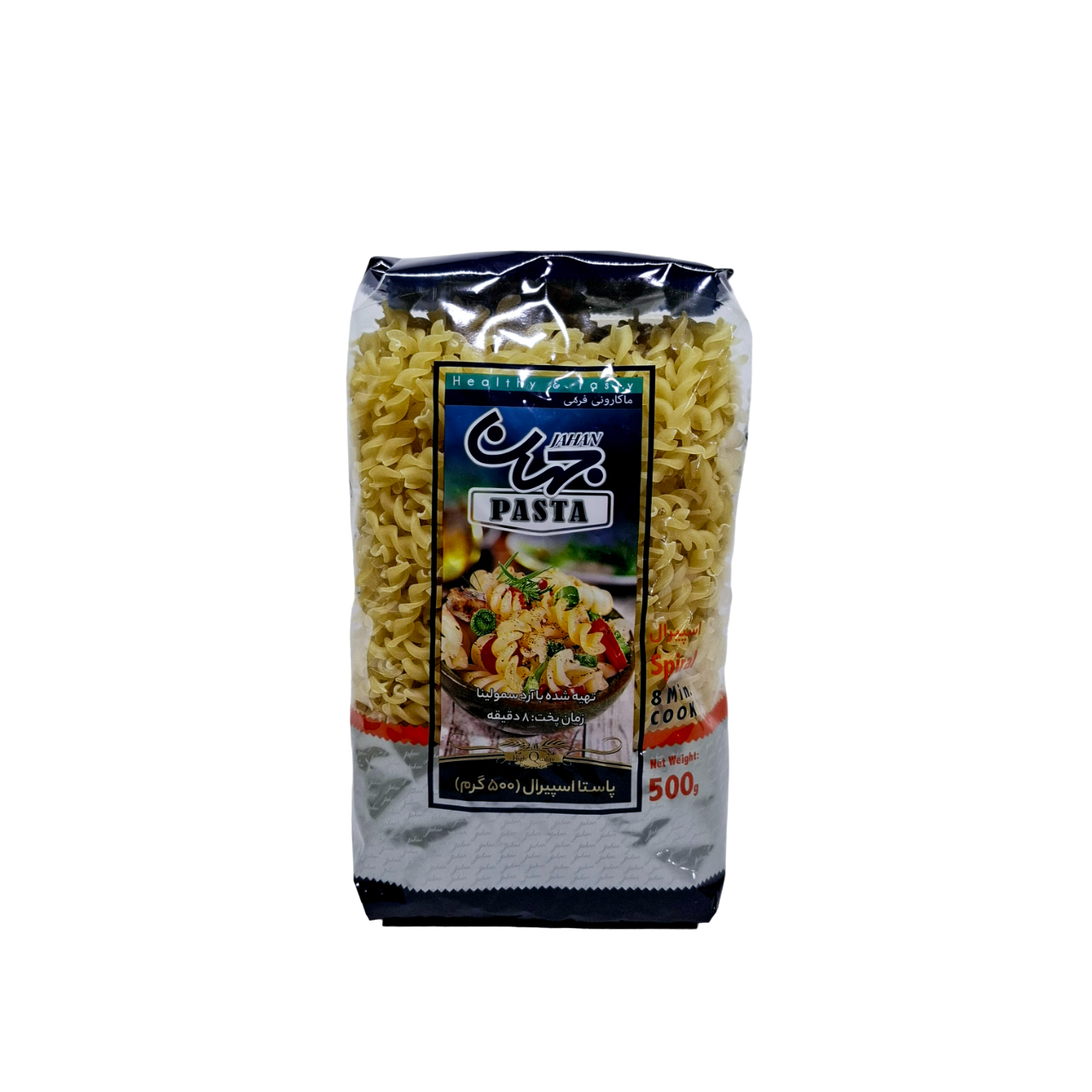 پاستا اسپیرال 500 گرمی جهان