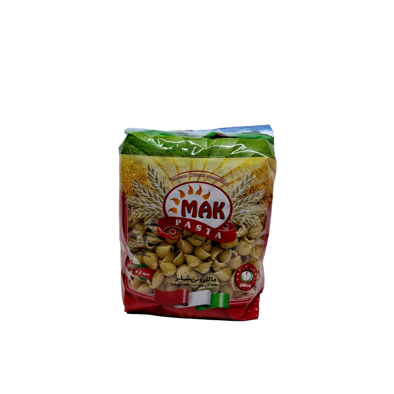 پاستا شلز 500 گرمی مک