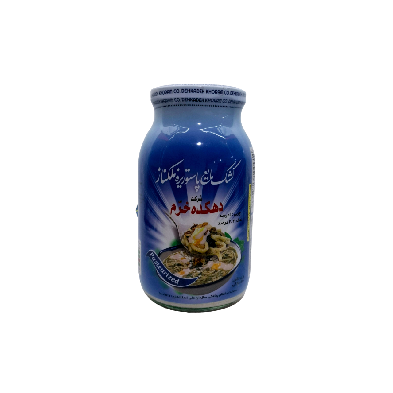 کشک شیشه‌ای 700 گرمی دهکده خرم