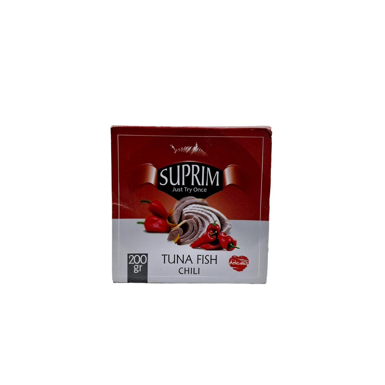 تن ماهی فلفلی 200 گرمی ساپریم