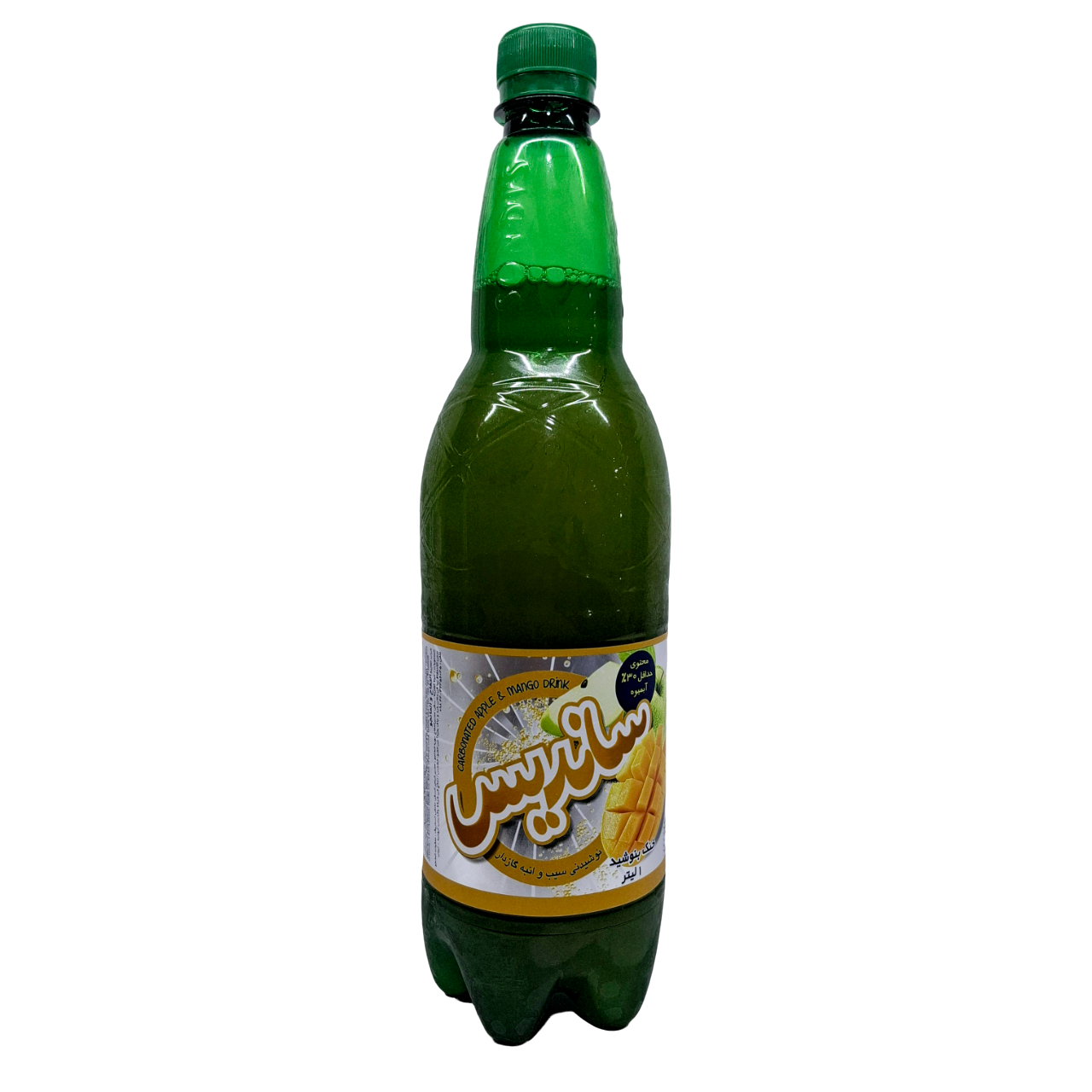 دلستر سیب انبه گازدار 1 لیتری ساندیس