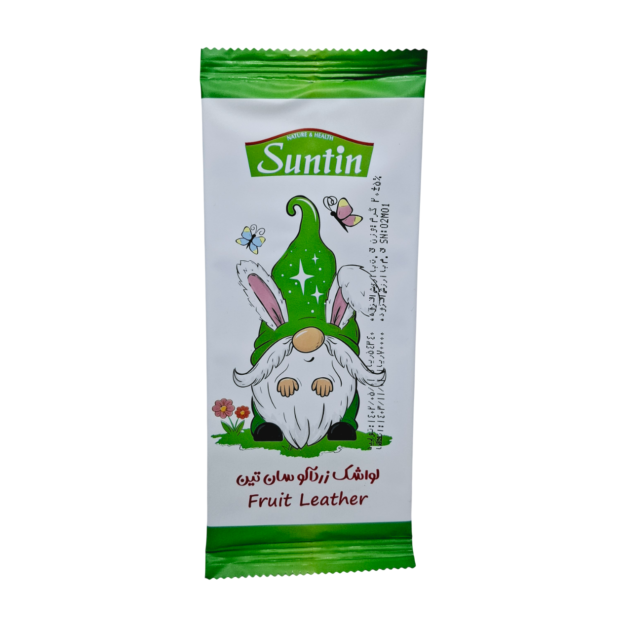 لواشک سیب و زردآلو سان تین