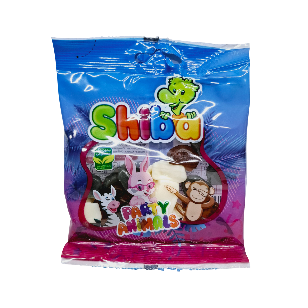 پاستیل حیوانات 65 گرمی شیبا