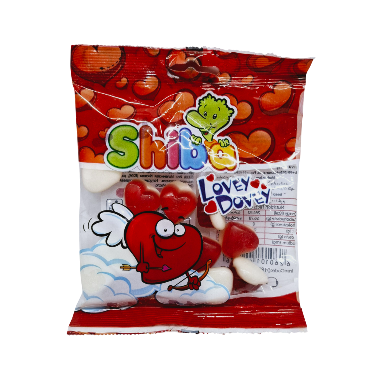 پاستیل قلبی 90 گرمی شیبا