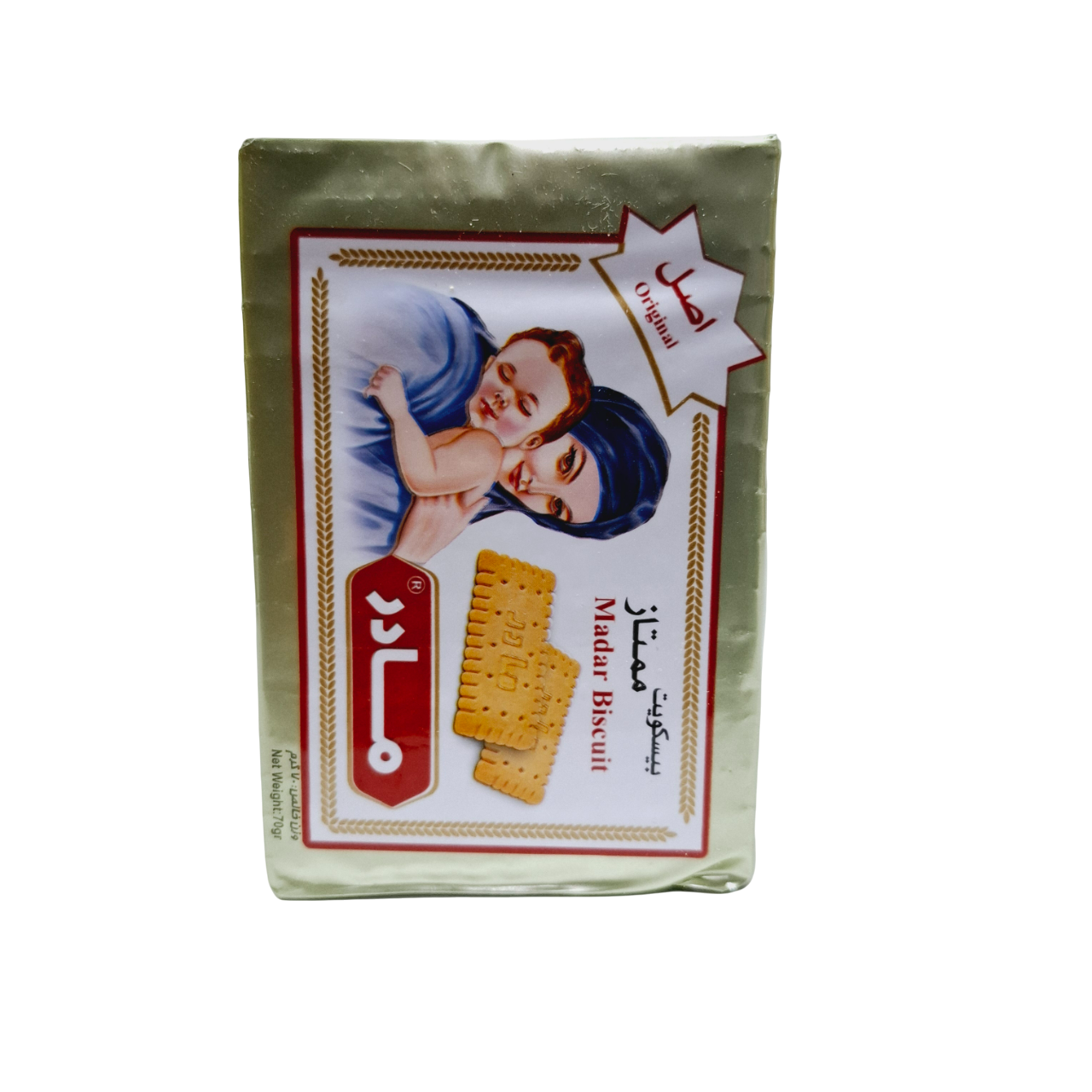 بیسکوییت 70 گرمی مادر