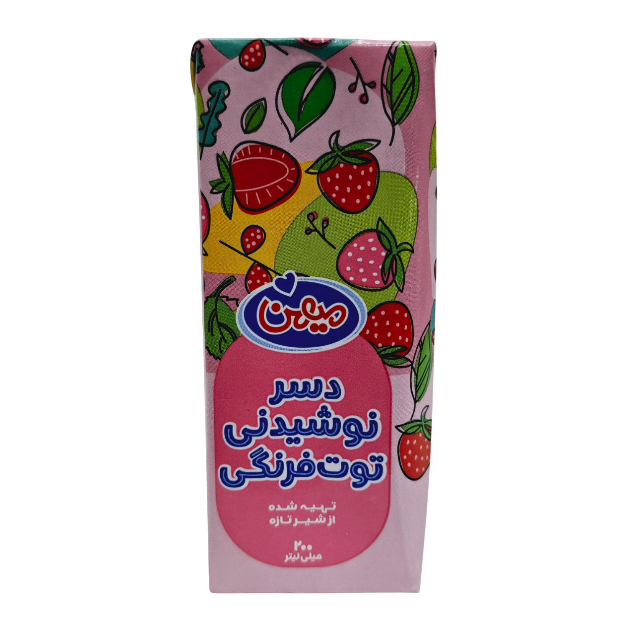 دسر نوشیدنی توت فرنگی میهن
